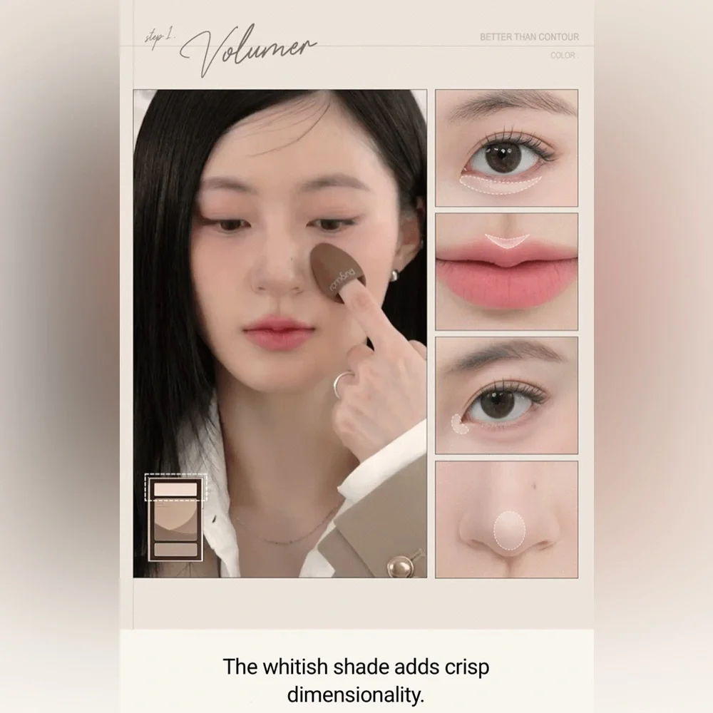 Rom&nd Neutral Warm Better Than Contour Palette- neutral & warm skin tones